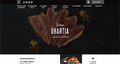 Desktop Screenshot of ferme-uhartia.com